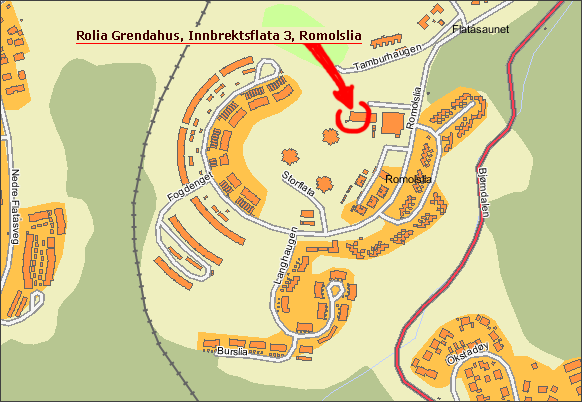Kart over Romoslia